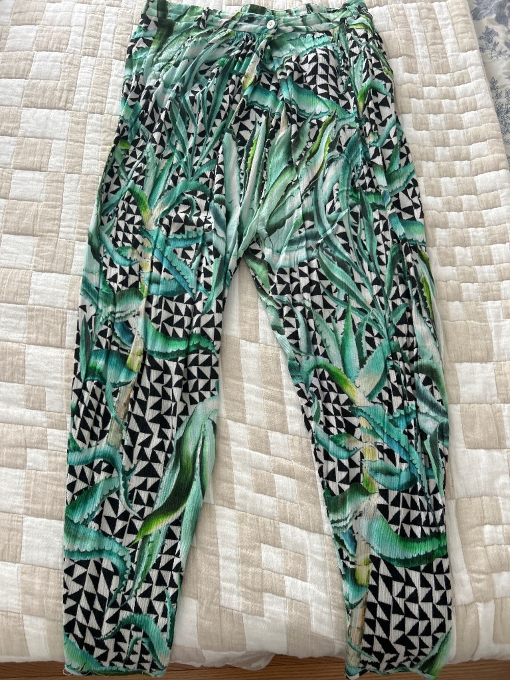 Mara Hoffman Aloe Print Pants